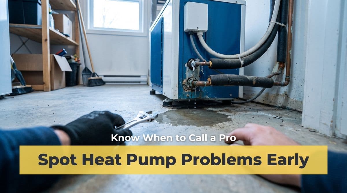 Radiant Floor Heat Pump Problems: Spot Issues Early image