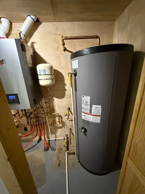 Full Boiler System Replacement with NTI Wall-Hung Boiler and Indirect Water Heater image